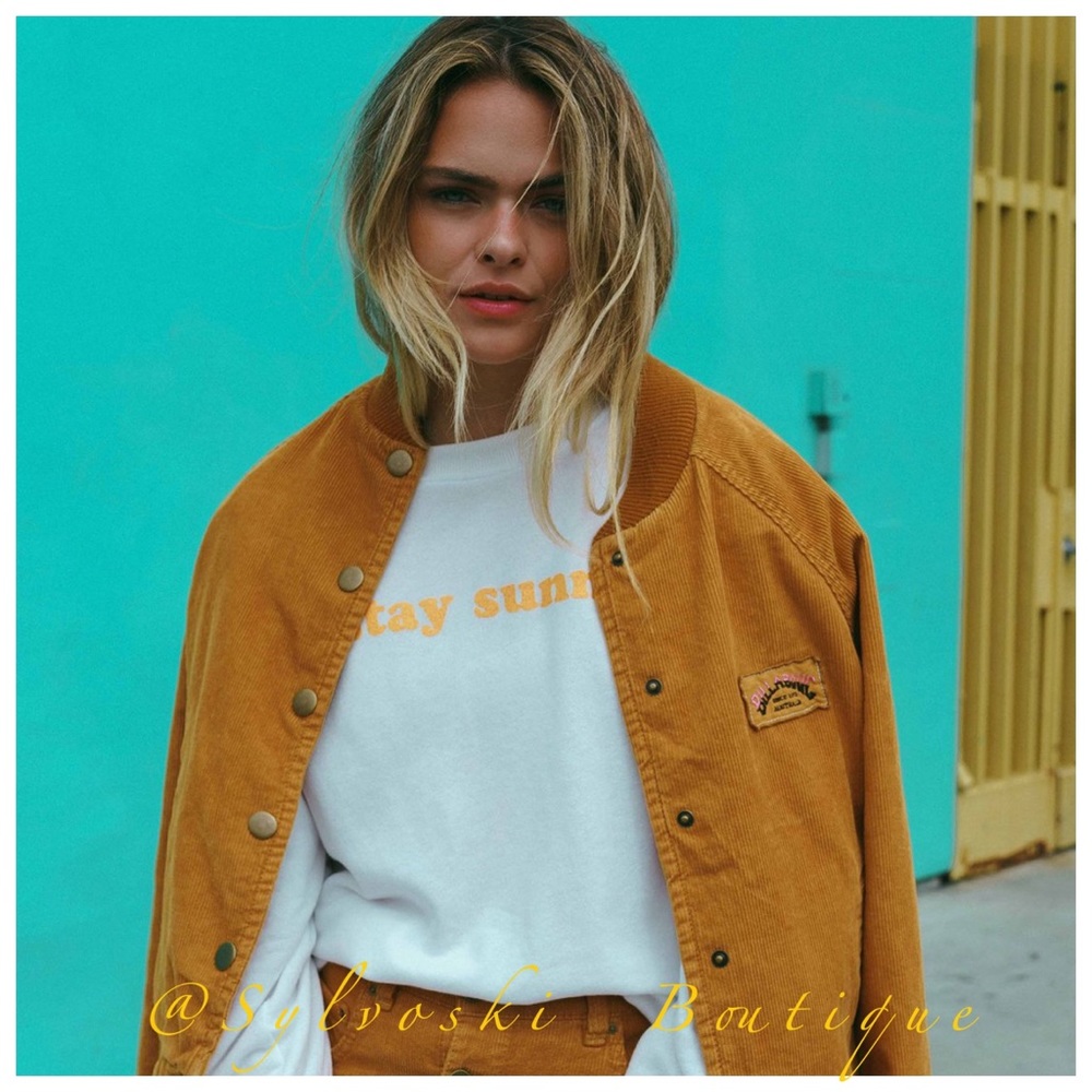 🔥Billabong Stay Sunny Crew Fleece NWT - Picture 3 of 6
